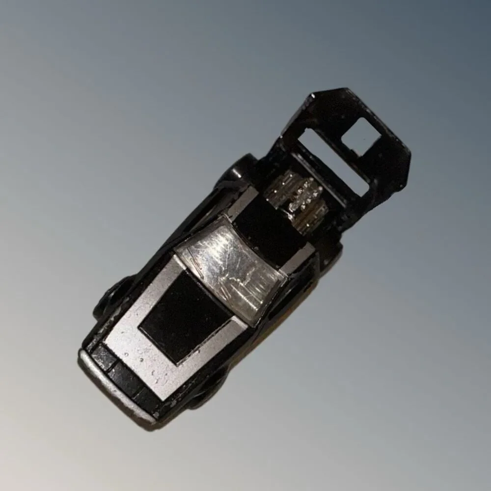 Vintage 1972  Matchbox Superfast No 51 Midnight Magic Black Silver Car DieCast